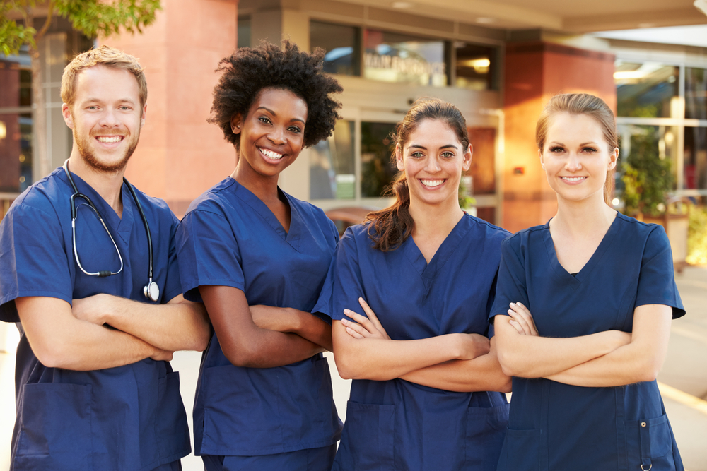 group picture of certified nursing assistants